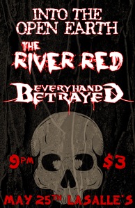 The River Red metalcore band.